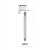 Logitech Crayon - penna digitale per Apple iPad - Lightning - grigio