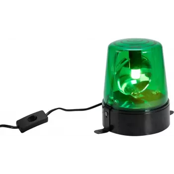 Luce polizia LED EUROLITE DE-1 verde modello 50603031 – segnale di avvertimento verde monocolore