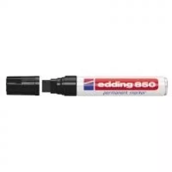 Pennarello indelebile Edding 850 Block nero 5 pezzi