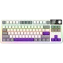 LORGAR KBP70TKLW, tastiera da gaming meccanica TKL wireless Pro, beige, layout EN