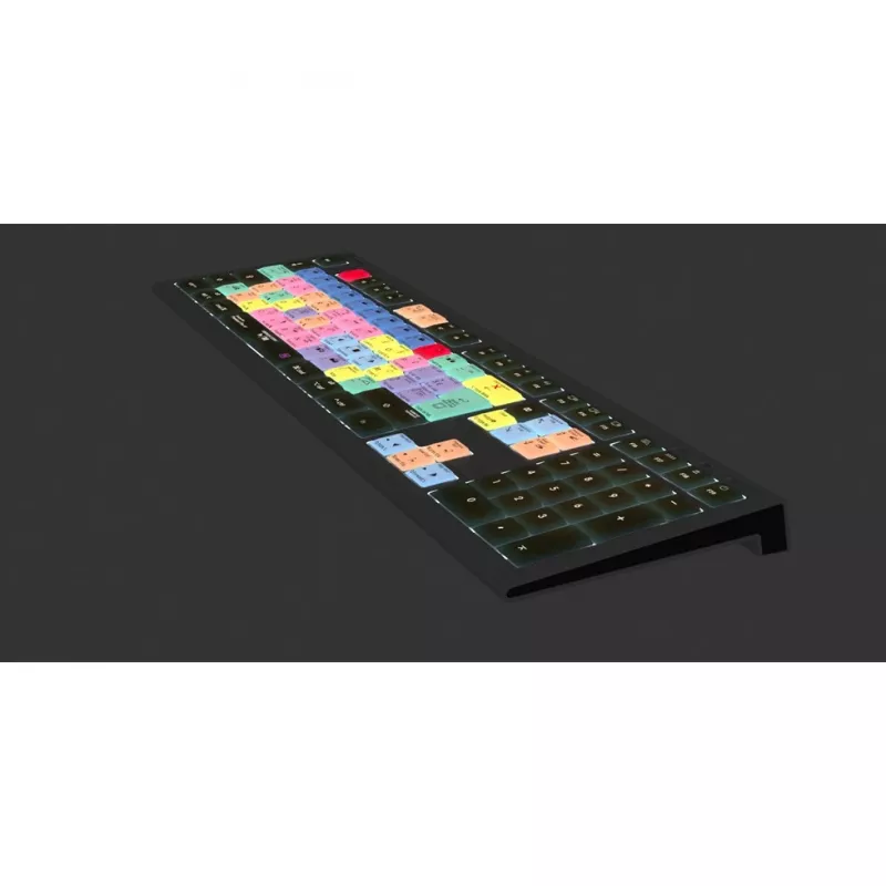 Logickeyboard Adobe Premiere Pro CC ASTRA 2 tastiera retroilluminata Mac francese (LKB-PPROCC-A2M-FR)