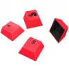 Keycap GLORIOUS GPBT Basics — PBT, layout US-ANSI, accenti rossi