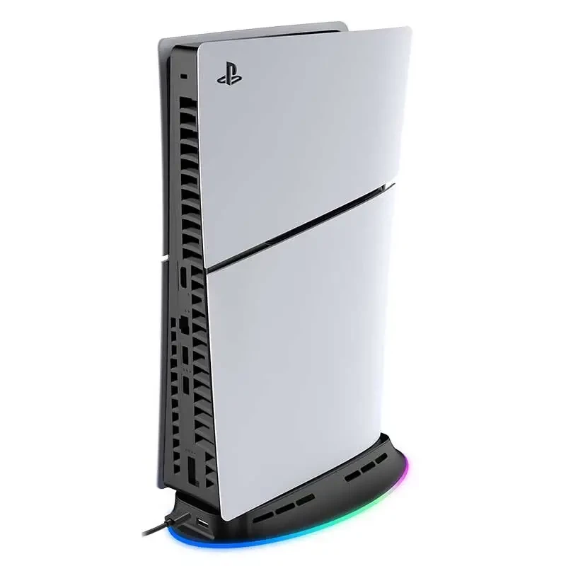 Supporto di raffreddamento SUBSONIC SA5656 per PS5 e PS5 slim con illuminazione LED, raffreddamento multi-ventola, alimentazione USB