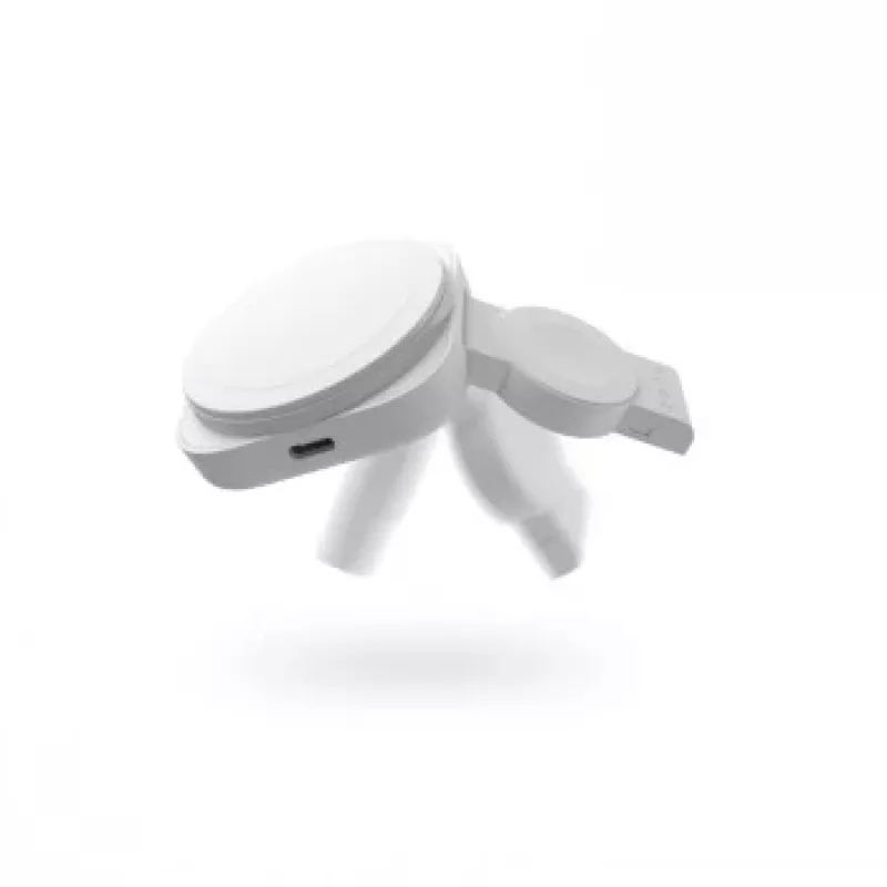 ZENS caricatore da viaggio 2-IN-1 MAGSAFE + WATCH BIANCO