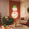 Nanoleaf Blocks Big Squares Starter Kit N8100K02-6BS, 6 pannelli LED, oltre 16 milioni di colori, Wi-Fi 2,4 GHz, compatibile con Apple Home/Alexa/Google Home/SmartThings