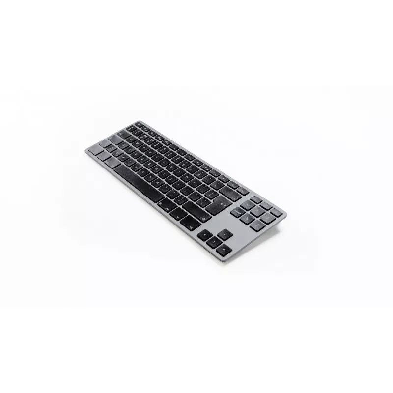 Tastiera meccanica Matias FK408BTB-UK Tenkeyless Bluetooth alluminio Space Gray