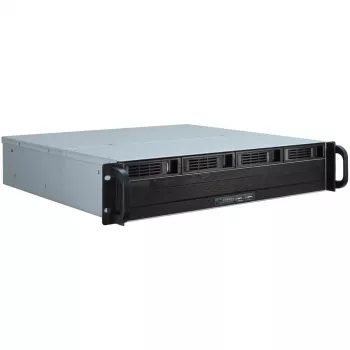 Inter-Tech IPC 2U-2404S - Rack - installabile - 2U - micro ATX