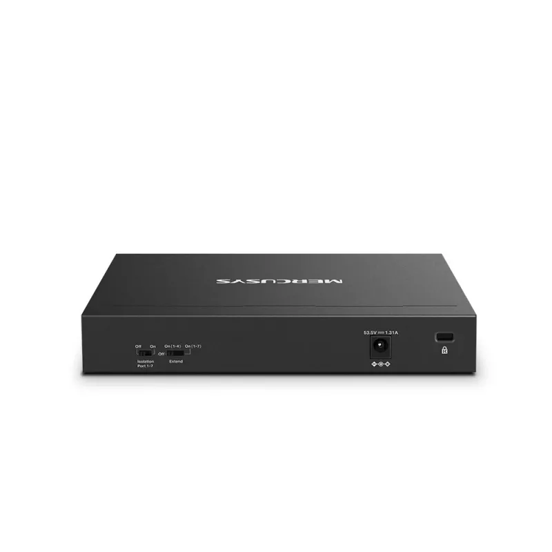 Mercusys MS108GP switch desktop 8 porte Gigabit con 7 porte PoE