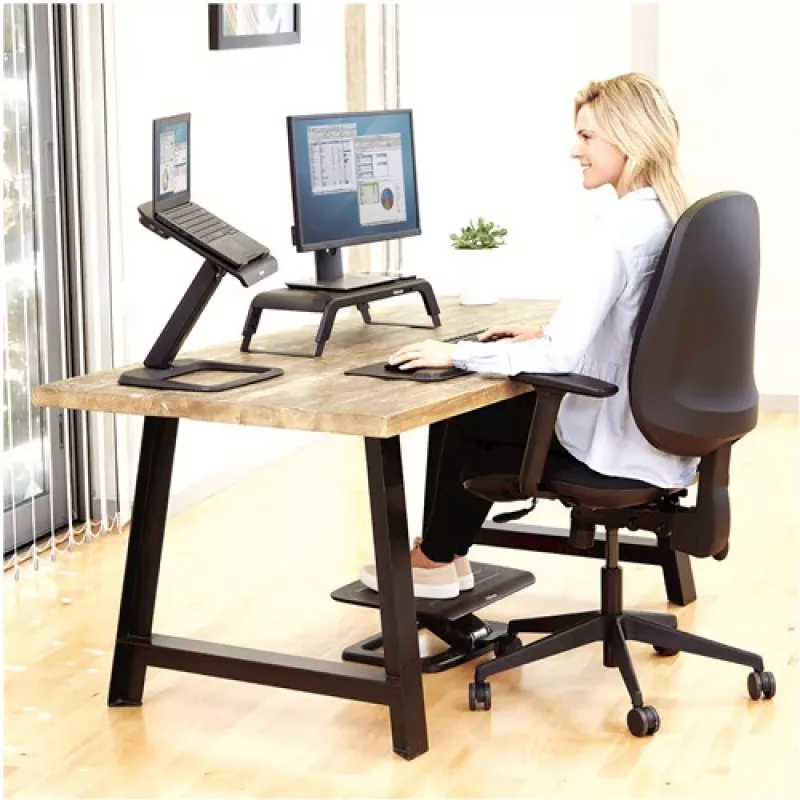 Supporto per monitor FELLOWES Hana – nero 230V EU/UK