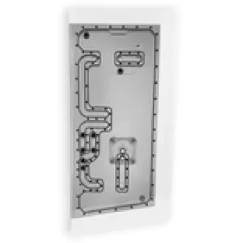 Distroplate Phanteks NV9 Stealkey D-RGB bianco