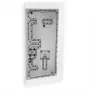 Distroplate Phanteks NV9 Stealkey D-RGB bianco