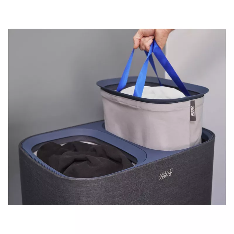 Portabiancheria Joseph Joseph Tota 90 L nero