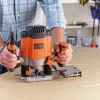 Fresatrice verticale Black+Decker KW1200E 1200W 8000 - 28000 giri/min