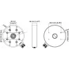 Accessorio HIKVision DS-1280ZJ-DM55 scatola di montaggio