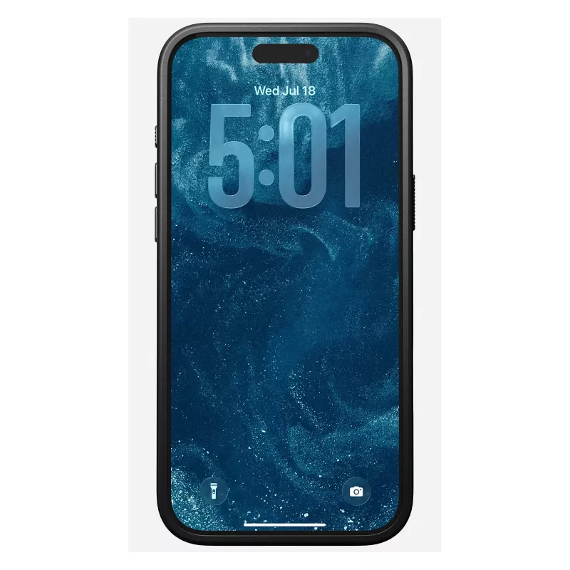 Custodia in pelle Nomad Modern per iPhone 17 Pro Max (6,9 pollici) – bordeaux, pelle+TPU+PC