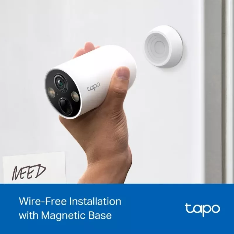 TP-Link Tapo telecamera di sorveglianza wireless smart, confezione da 2