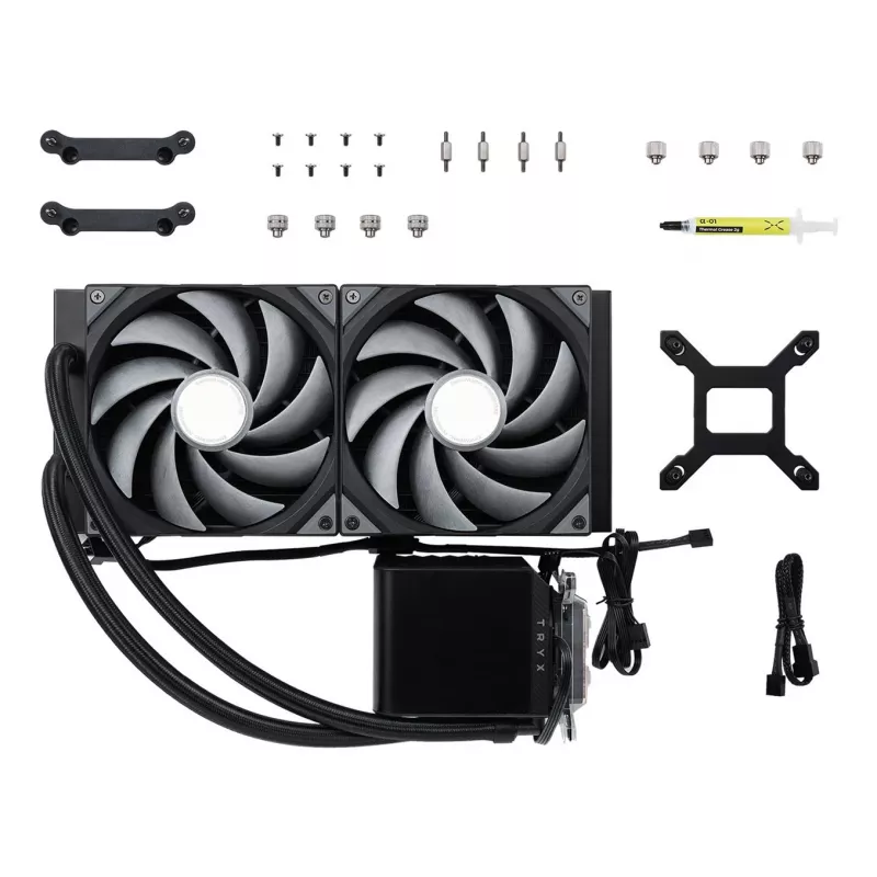 TRYX PANORAMA 280 sistema di raffreddamento a liquido per processore 14 cm nero 1 pezzo
