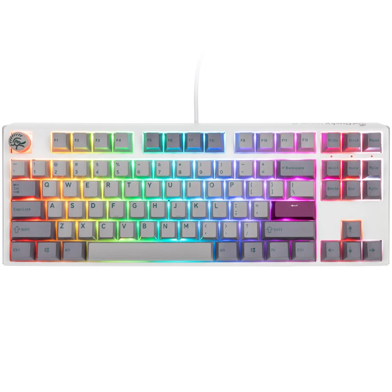 Tastiera Ducky One 3 TKL Gaming USB US English argento