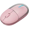 Mouse CANYON OnClick 24 BT/ wireless trasparente/rosa