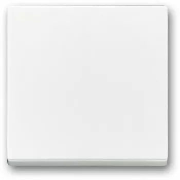 BUSCH JAEGER BJ 1786-84 Placca per interruttore/deviatore/invertitore pulsante future linear bianco studio