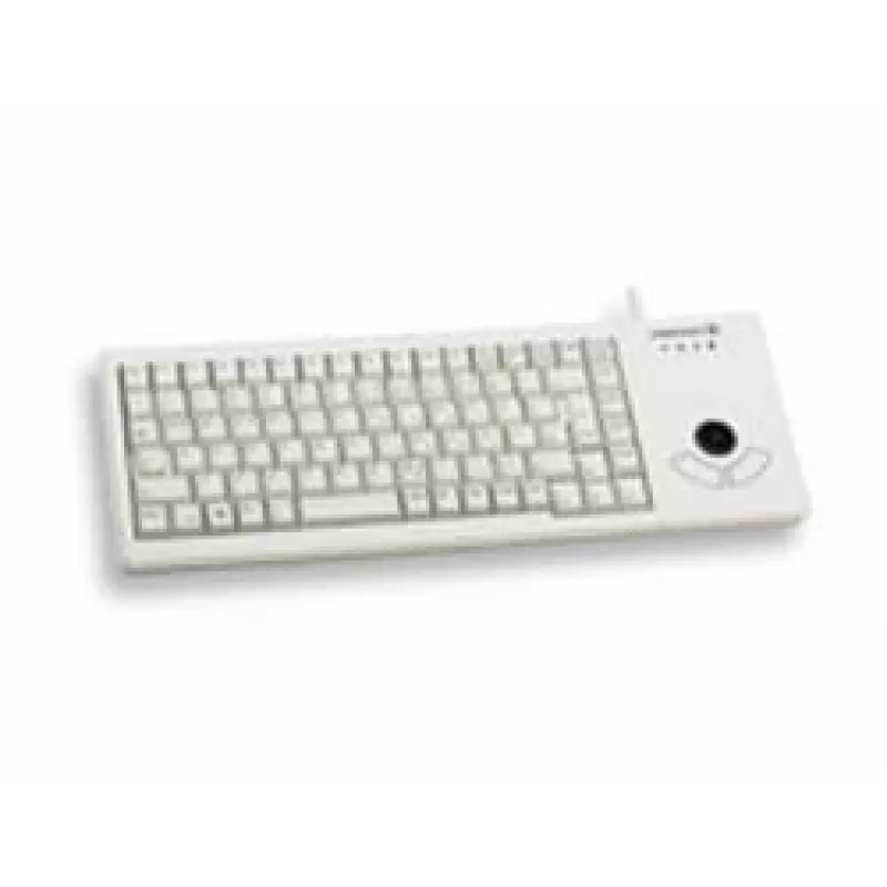 CHERRY XS Trackball tastiera universale USB QWERTZ tedesco grigio