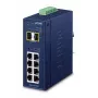 Switch managed PLANET IP30 Industrial L2/L4 8 porte Gigabit Ethernet 10/100/1000