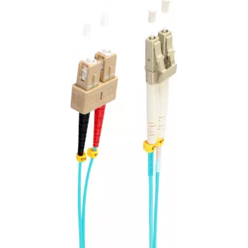 Cavo in fibra ottica ShiverPeaks BS77951/3 1 m LC SC color acqua