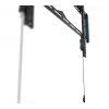 Kit di montaggio a parete B-TECH BT5442 per apparecchiature AV, modello BT5442/B, kit di supporto in metallo
