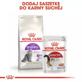 Crocchette per gatti Royal Canin Sensible 33 Adult — 2 kg, proteine 33%, grassi 22%, supporto digestivo, gusto pollo
