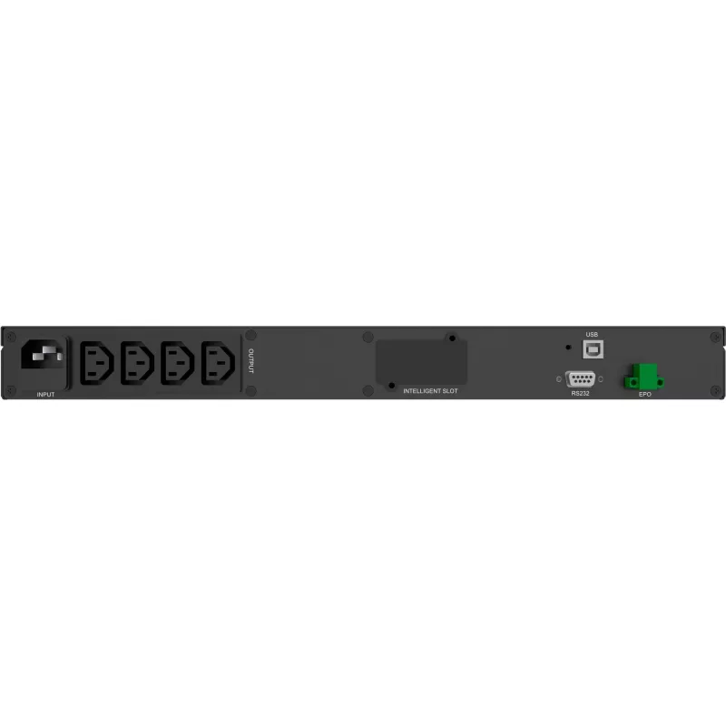 PowerWalker VI 500 R1U UPS (gruppo di continuità) Line-Interactive 0,5 kVA 300 W 4 uscite AC