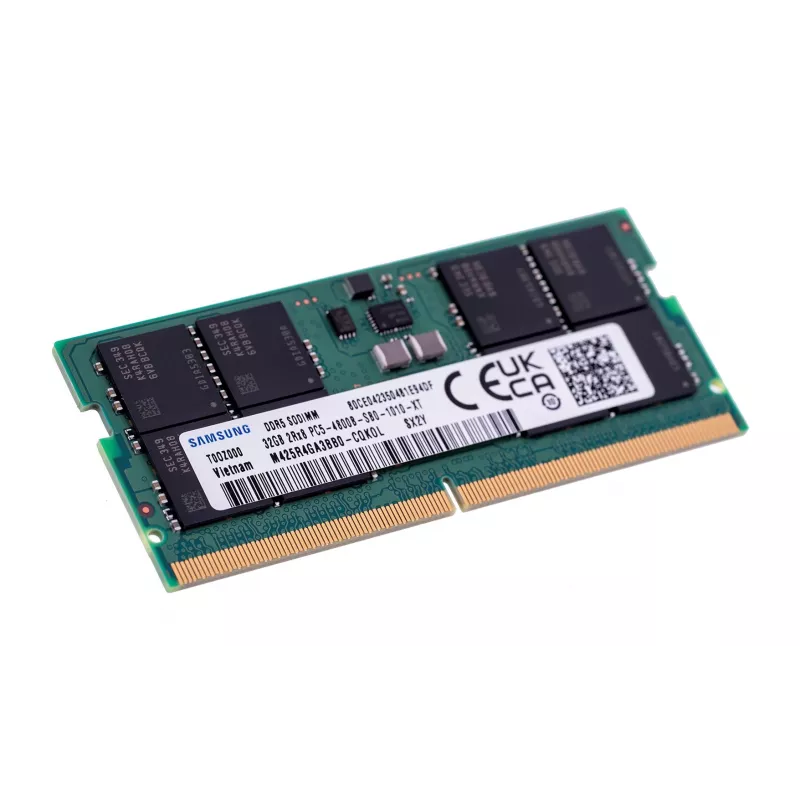 Samsung - DDR5 - modulo - 32 GB - SO DIMM 262-PIN - 4800 MHz / PC5-38400 CL40 1.1 V