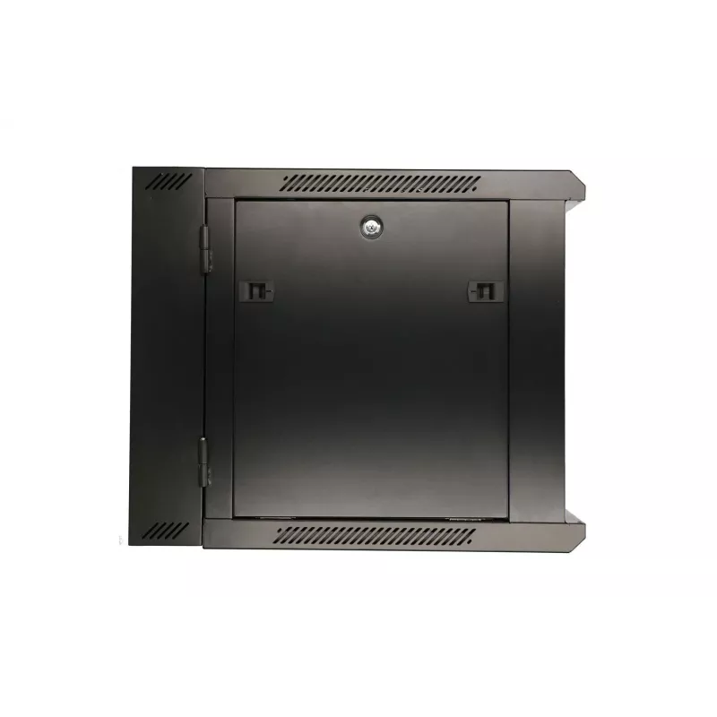 Extralink case rack 9U 600x600 AZH nero a parete, tipo oscillante