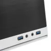 SilverStone SUGO SG13 - Desktop - Mini-DTX - senza alimentatore (AT / PS/2) - nero, bianco - USB/Audio (SST-SG13WB-Q)