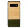Custodia per smartphone man and wood per Samsung Galaxy S10 Plus — Bambuswald nero