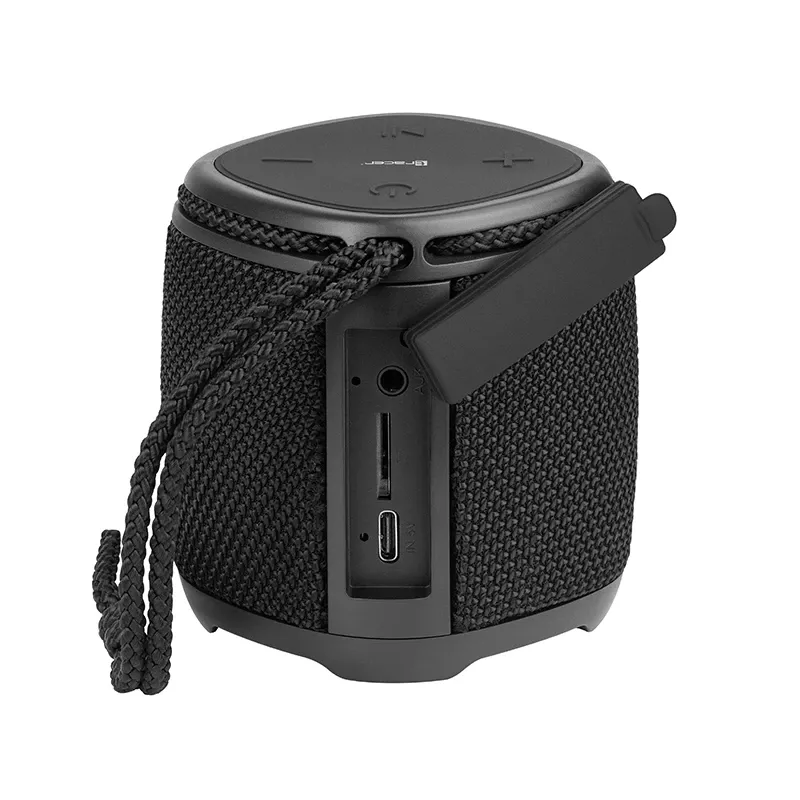 Altoparlante stereo portatile TRACER Splash S (Bluetooth 5.1, 5 W RMS, IPX5, batteria 6 h) nero