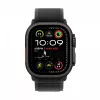 Watch Ultra 2 GPS + Cellular 49 mm cassa in titanio nero con Black Trail Loop - S/M