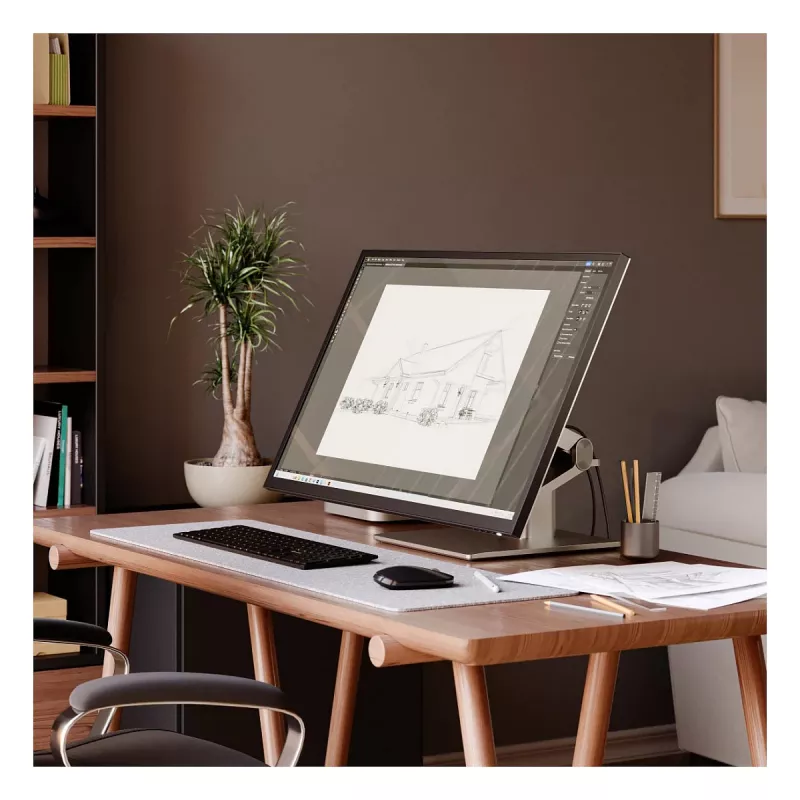 Alogic TFT 32 Clarity Touch 4K 60Hz+webcam+supporto pieghevole+touch