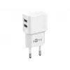 Goobay 44952 caricabatterie per dispositivi mobili interno bianco (44952)