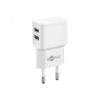 Goobay 44952 caricabatterie per dispositivi mobili interno bianco (44952)