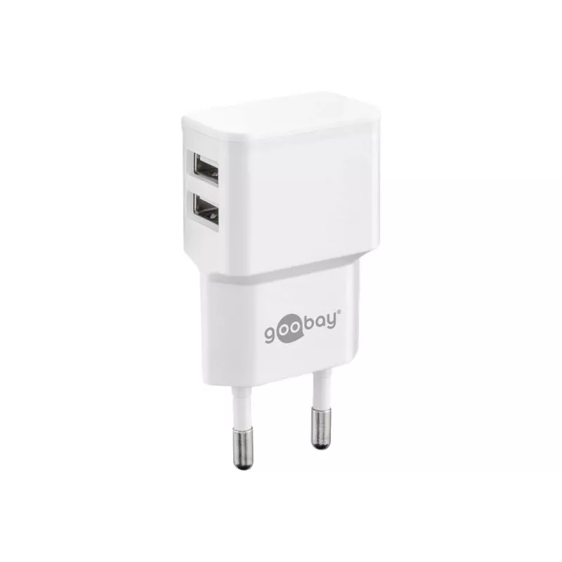 Goobay 44952 caricabatterie per dispositivi mobili interno bianco (44952)