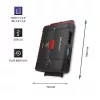 Adattatore USB 3.0 a IDE SATA III QOLTEC 50645