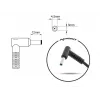 Alimentatore MITSU 5ZM028 19,5V 2,31A con connettore 4,5x3,0 mm