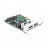 Scheda DeLOCK PCI Express x4 a 2 x connettori femmina USB 10 Gbit/s Type-A esterni Low Profile