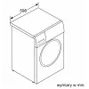 Lavatrice a carica frontale Bosch WGE02201PL — 8 kg, 1200 giri/min, cestello 55 l, display LED, inverter