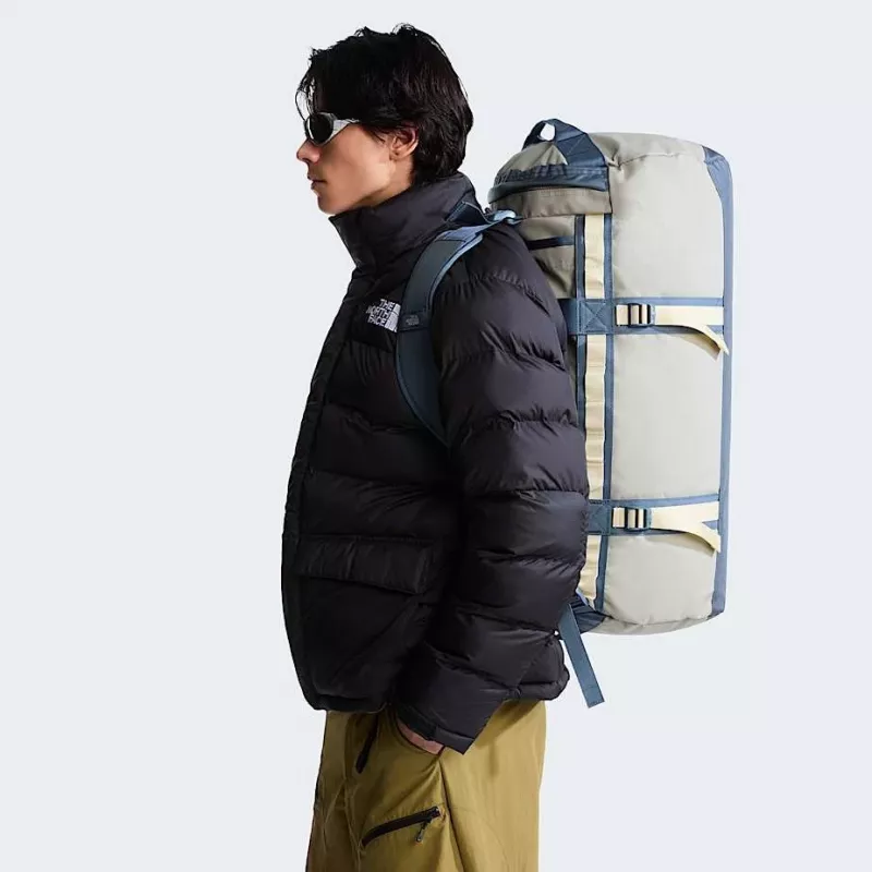 Borsa da viaggio The North Face Base Camp Duffel M - stone slab/granite grigio