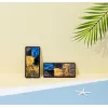 Custodia per cellulare iKins per Samsung Galaxy Note 20 Ultra — nero, design Café Terrace