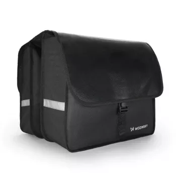 Borsa da bici Wozinsky doppia borsa portapacchi 28 L nero WBB34BK