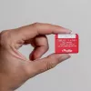 Shelly Qubino Wave 1PM Mini attuatore di misurazione Z-Wave rosso