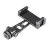 Supporto per cellulare orientabile Puluz PU3207B, attacco universale da 1/4 di pollice, nero