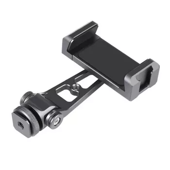 Supporto per cellulare orientabile Puluz PU3207B, attacco universale da 1/4 di pollice, nero